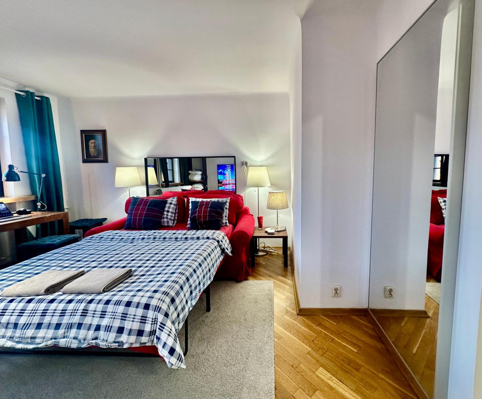 Old Town View Wifi 300 Mb/s Huge Screen Netflix Appletv Amazontv Warszawa